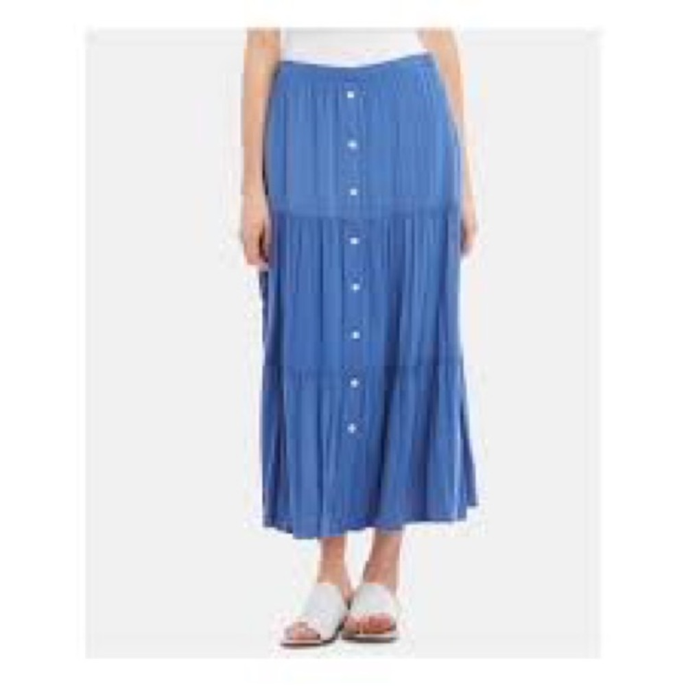 NWT Karen Kane Maxi Skirt XS Pockets